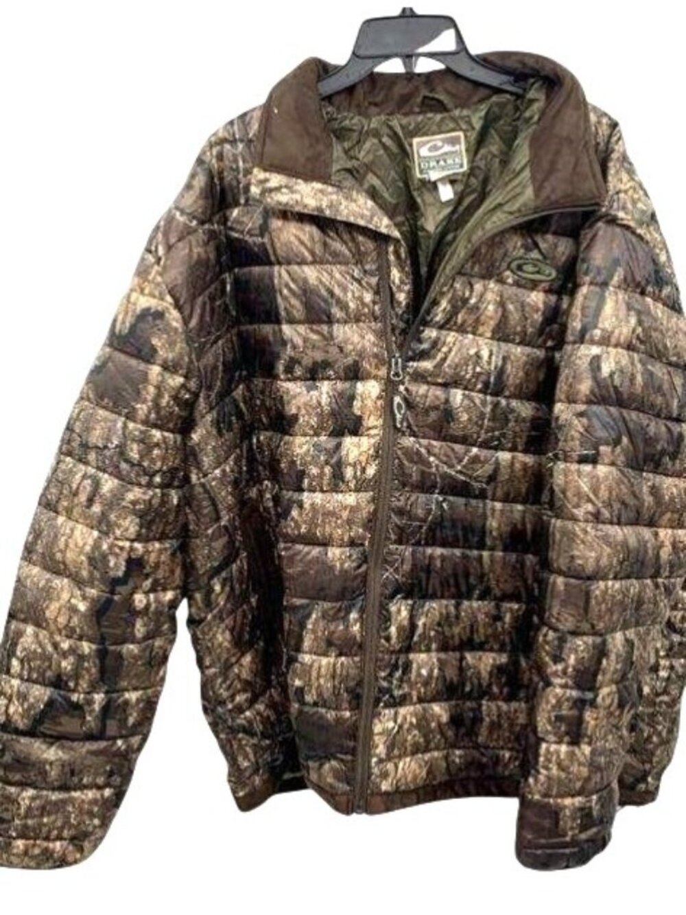 Drake Men's LST Double Down Layering Full Zip Jacket Camo 2XL